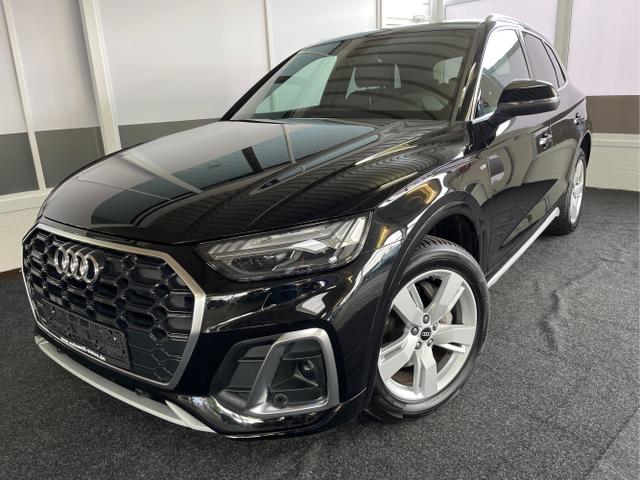 Gebrauchtfahrzeug Audi Q5 - 2.0 TFSI quattro S-Line HYBRID DSG NAVI AHK MATRIX SHZ RFK