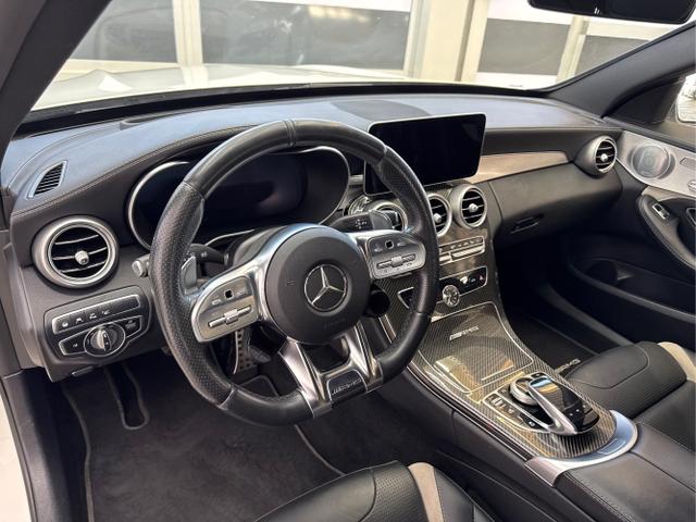 Mercedes-Benz / C 63 AMG / Weiß / / / NAVI PANO BURMESTER HeadUpDisplay