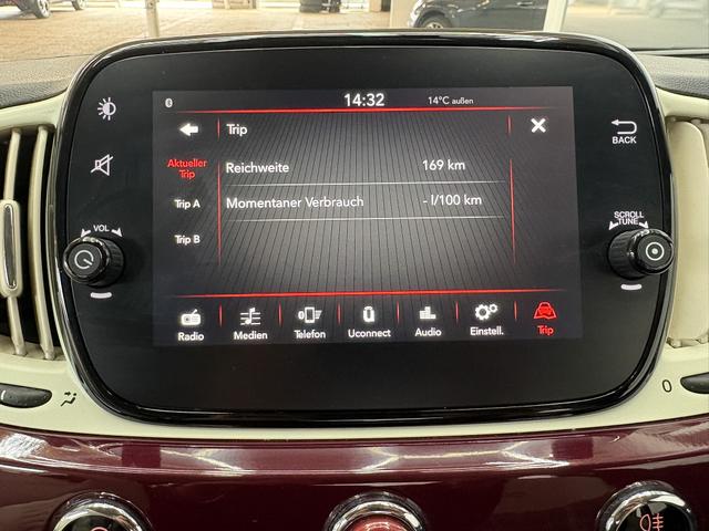 Fiat 500 LOUNGE PDC KLIMA TEMPOMAT ALU 