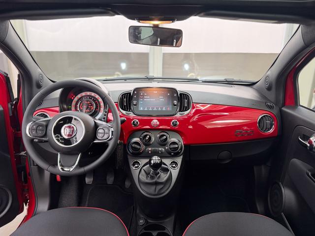 Fiat 500 RED PANO TEMPOMAT KLIMAAUTOMATIK 