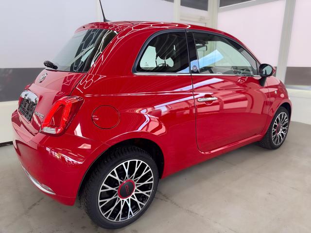 Fiat 500 RED PANO TEMPOMAT KLIMAAUTOMATIK 