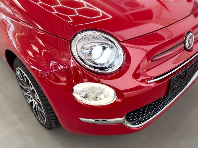 Fiat 500 RED PANO TEMPOMAT KLIMAAUTOMATIK 