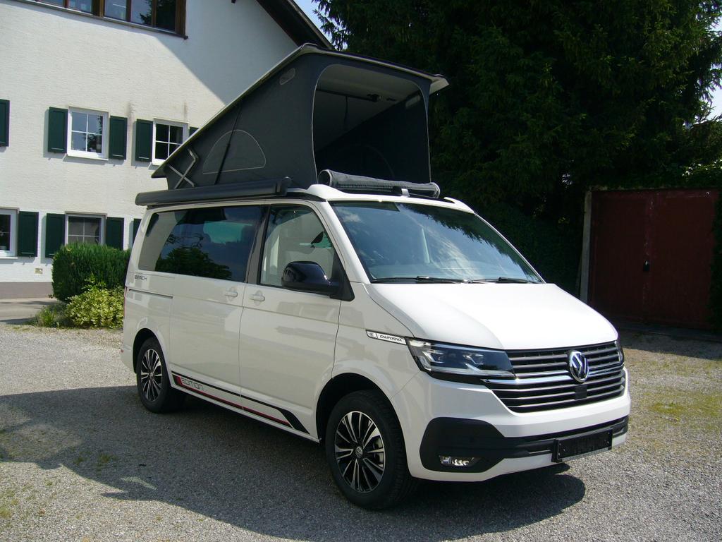 Volkswagen California 6.1 Beach Camper 4Motion T6.1 2.0 TDI DSG 4M Camper,  1. Hand, LED, Navi, Standheizung günstiger kaufen EU-Neuwagen