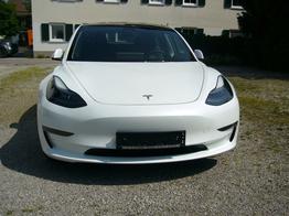 Tesla Model 3 Long Range AWD Allrad Dualmotor (366 KW/498 PS) Wärmepumpe, Standheizung und Kühlung, Navi, 360° Kamera, PDC vone u. hinten, 18 Zoll Aluräder 