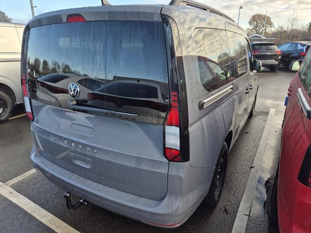 Volkswagen Caddy Maxi Family 2,0 TDI 75 kW SCR 6-Gang (Reimport DK) Preisvorteil 12.095,-€ = 28,1 % fabrikneu, kurzfristig lieferbar inkl. Rückfahrkamera, App-Connect, Anhängerkupplung, Parksensoren, Licht+Sicht, Dachreling uvm. 