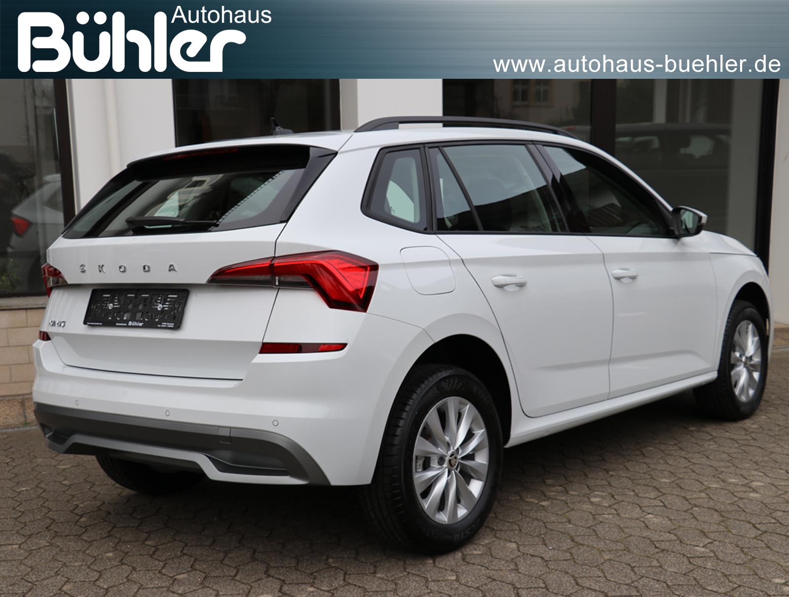 Skoda Kamiq 1.5 TSI DSG-Automtik Ambition - moon white metallic