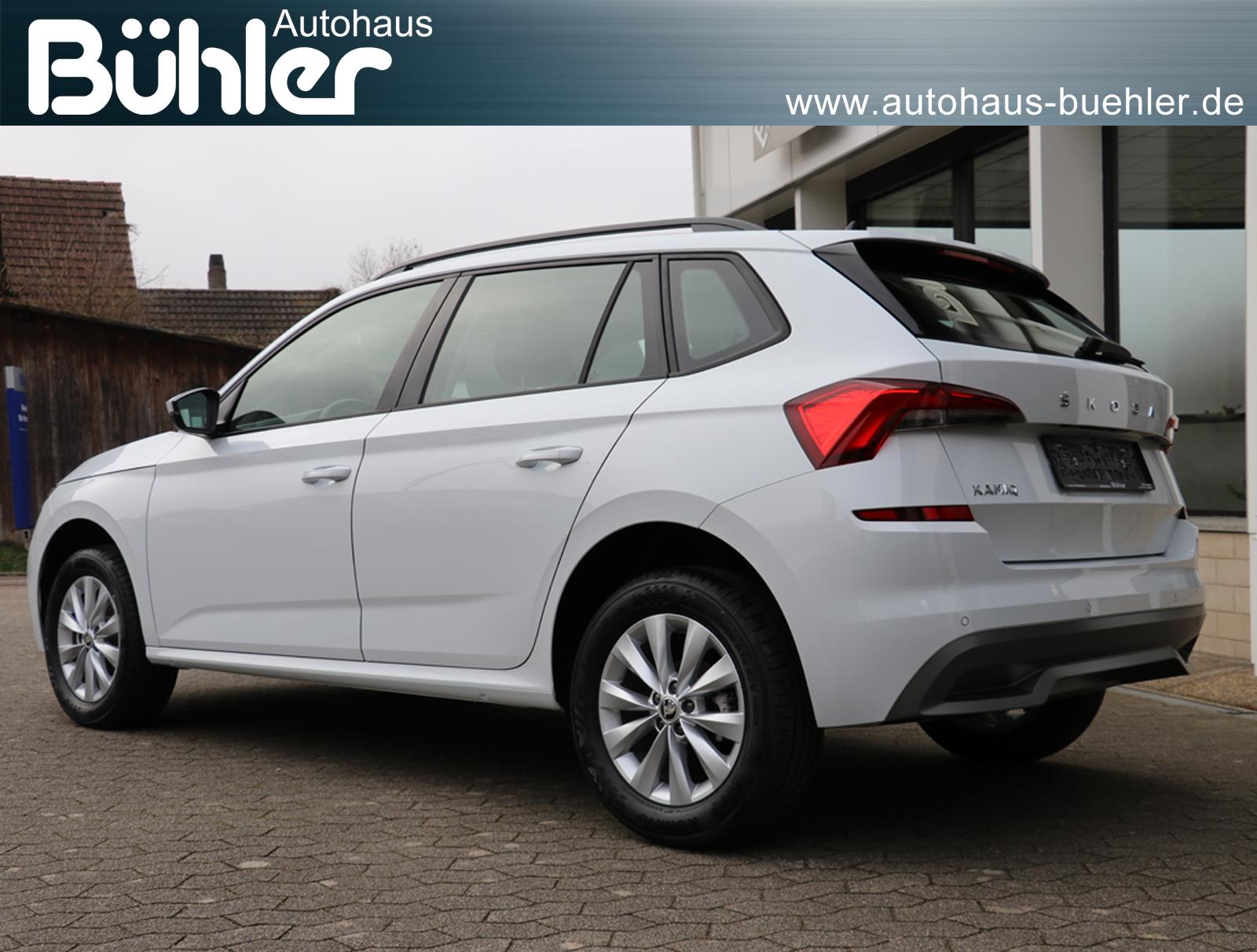 Skoda Kamiq 1.5 TSI DSG-Automtik Ambition - moon white metallic