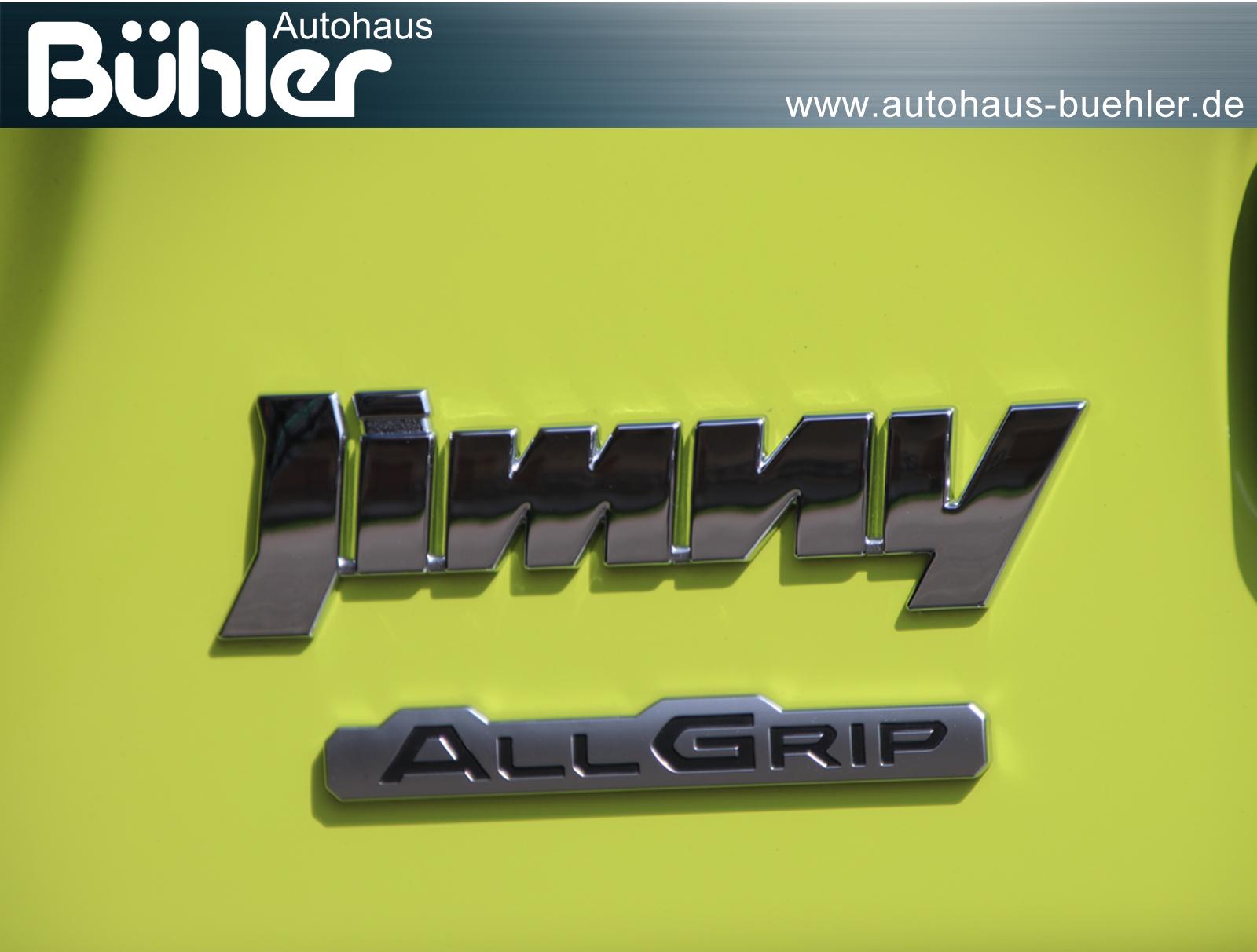Suzuki Jimny 1.5 Allgrip Comfort - Kinetic Yellow, Dach Bluish Black Pearl Metallic