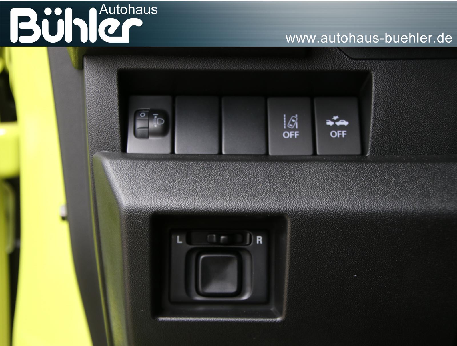 Suzuki Jimny 1.5 Allgrip Comfort - Kinetic Yellow, Dach Bluish Black Pearl Metallic