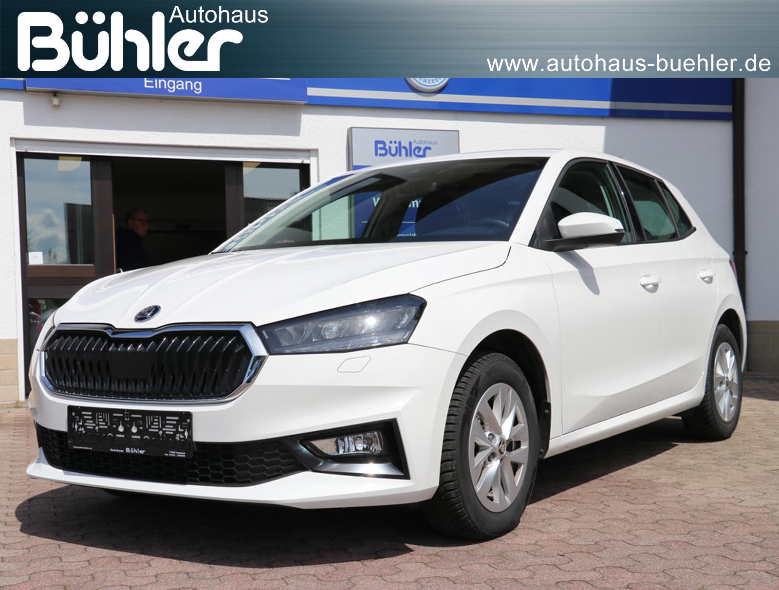 Skoda Fabia 1.0TSI Ambition - Candy Weiß
