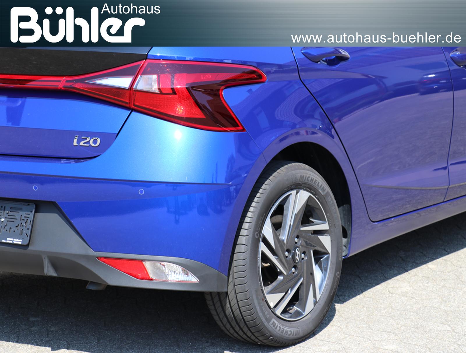 Hyundai i20 Trend 1.0 T-GDI DCT-Automatik - Intense Blue Pearl Metallic