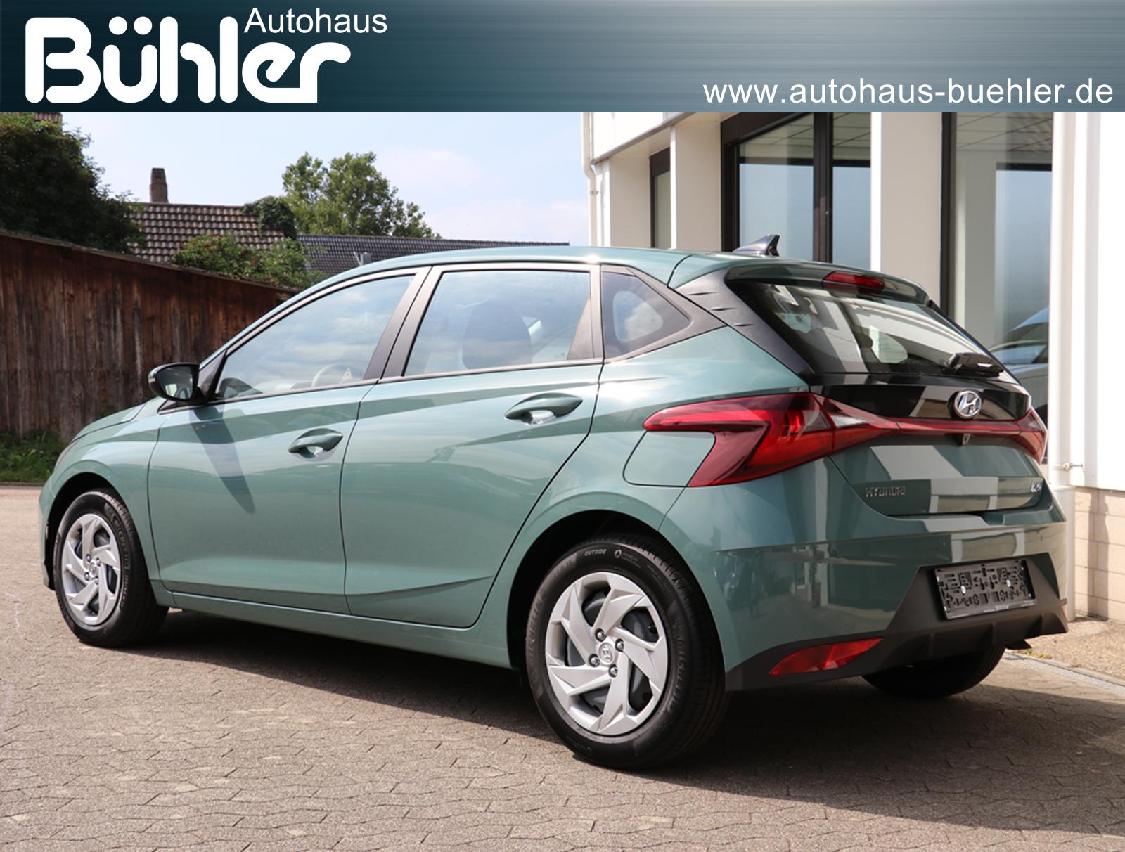 Hyundai i20 1.0 T-GDI DCT-Automatik Trend - Mangrove Green