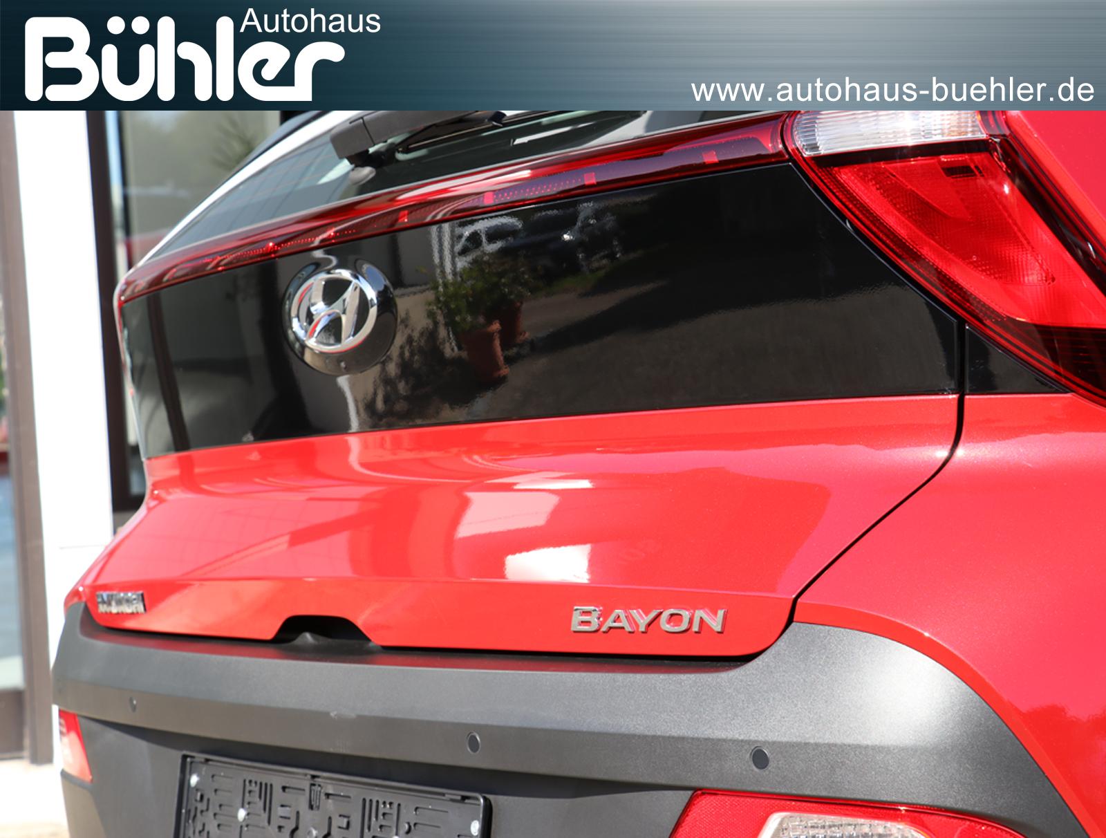 Hyundai BAYON 1.0 T-GDI DCT-Automatik Select - Dragon Red Metallic