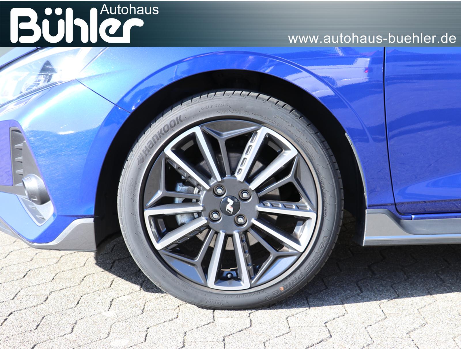 Hyundai i20 1.0 T-GDI N Line - Intense Blue Pearl/Phantom Black