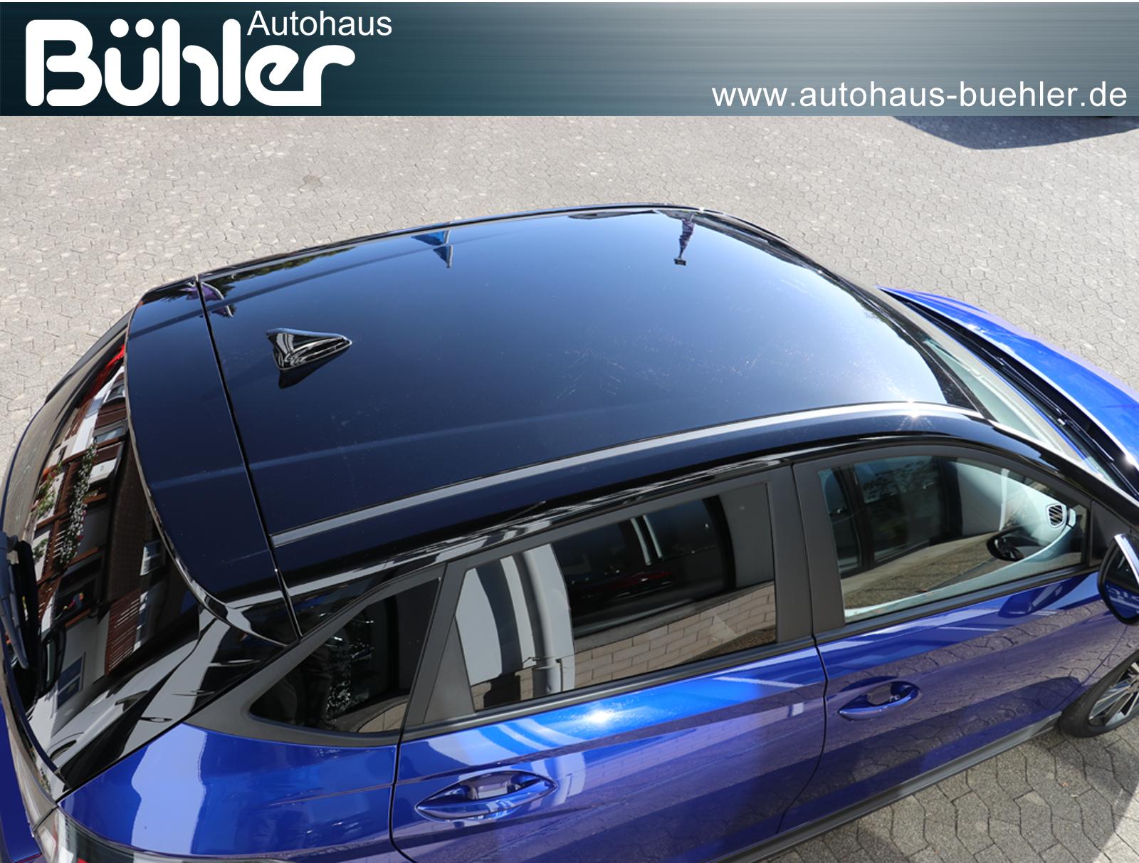 Hyundai i20 1.0 T-GDI N Line - Intense Blue Pearl/Phantom Black