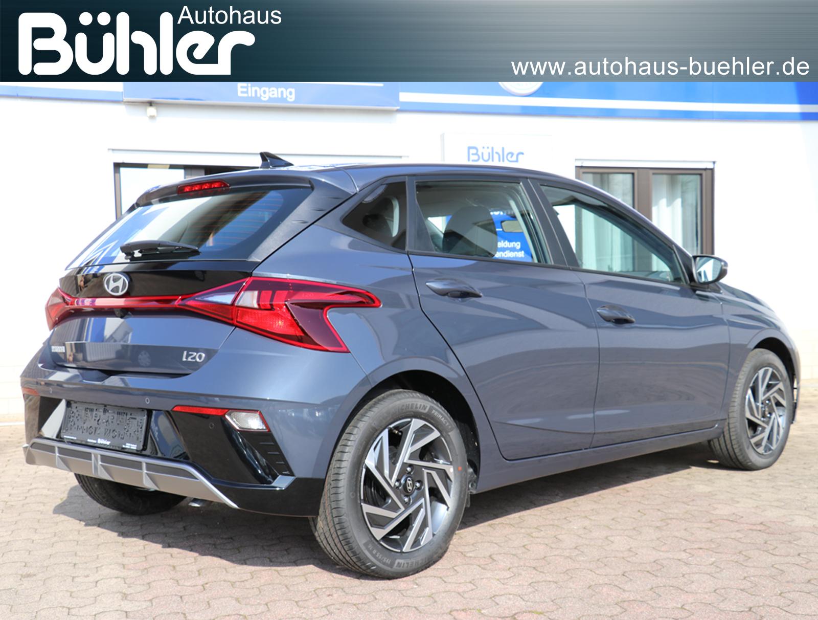 Hyundai i20 1.0 T-GDI DCT-Automatik Trend - Aurory Grey Metallic