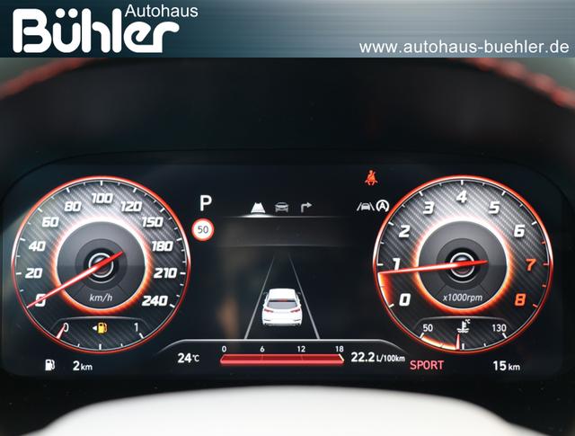 Hyundai i30 Fastback N Line - Ecotronic Gray Mineraleffekt