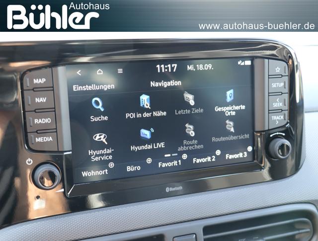 Hyundai i10 Automatik Select - Atlas White