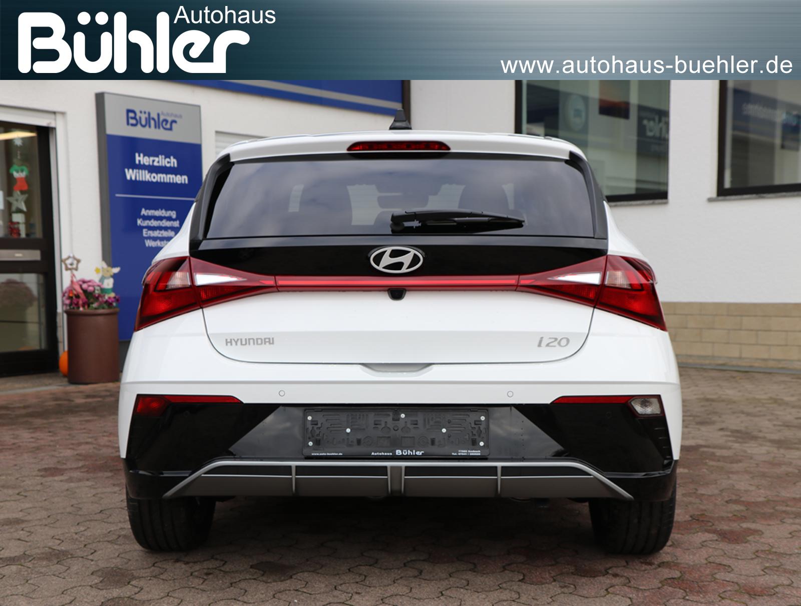 Hyundai i20 1.0 T-GDI DCT-Automatik Trend - Atlas White