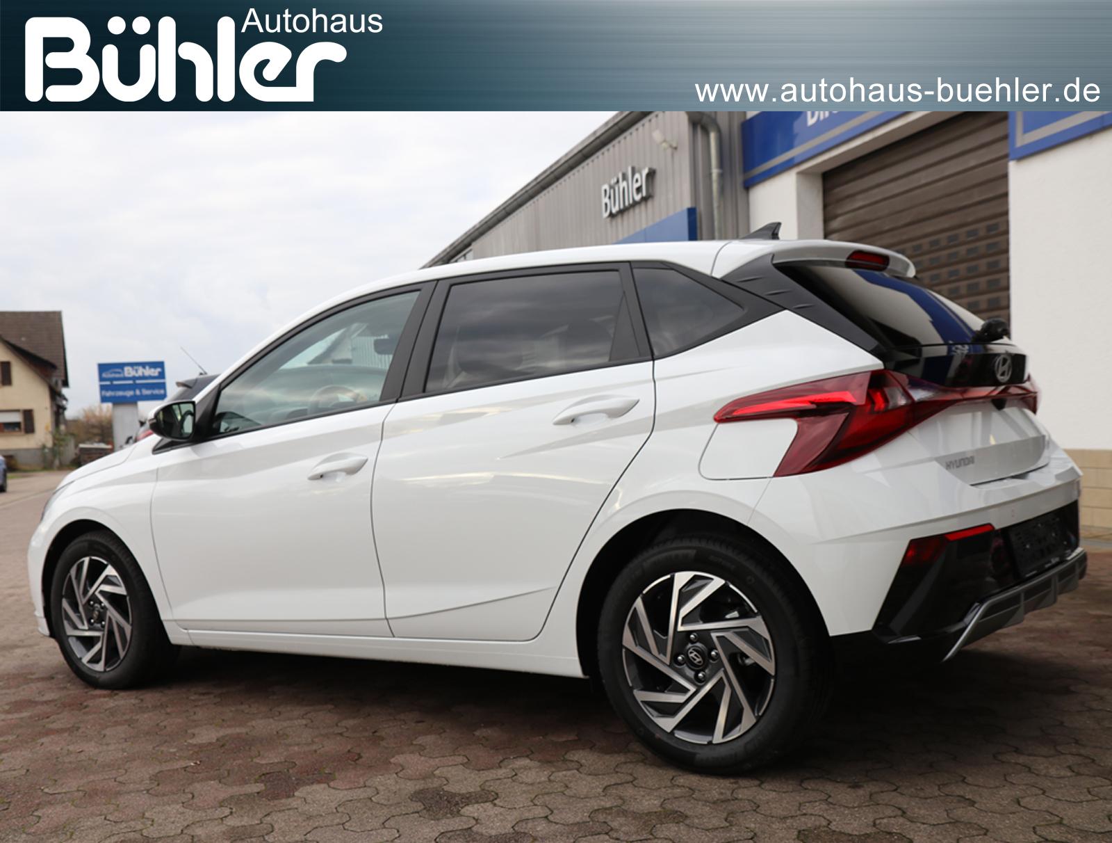Hyundai i20 1.0 T-GDI DCT-Automatik Trend - Atlas White