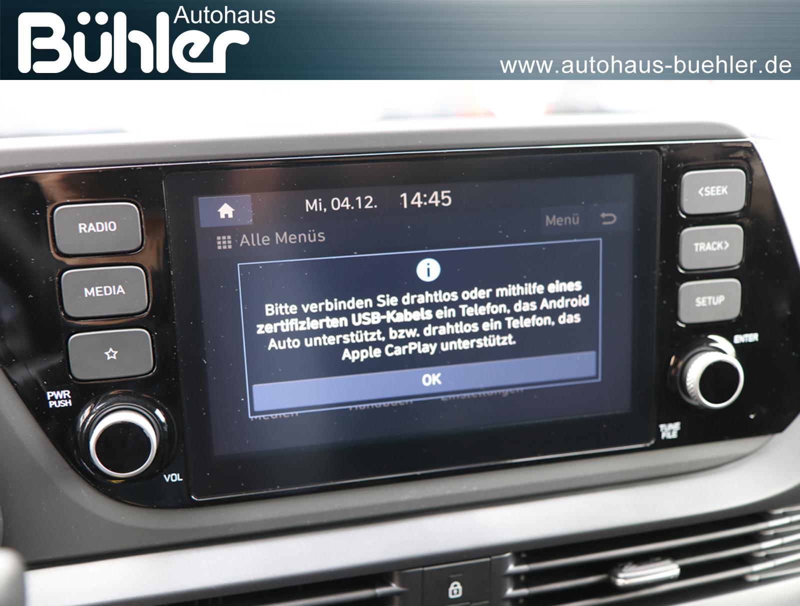 Hyundai i20 1.0 T-GDI DCT-Automatik Trend - Atlas White