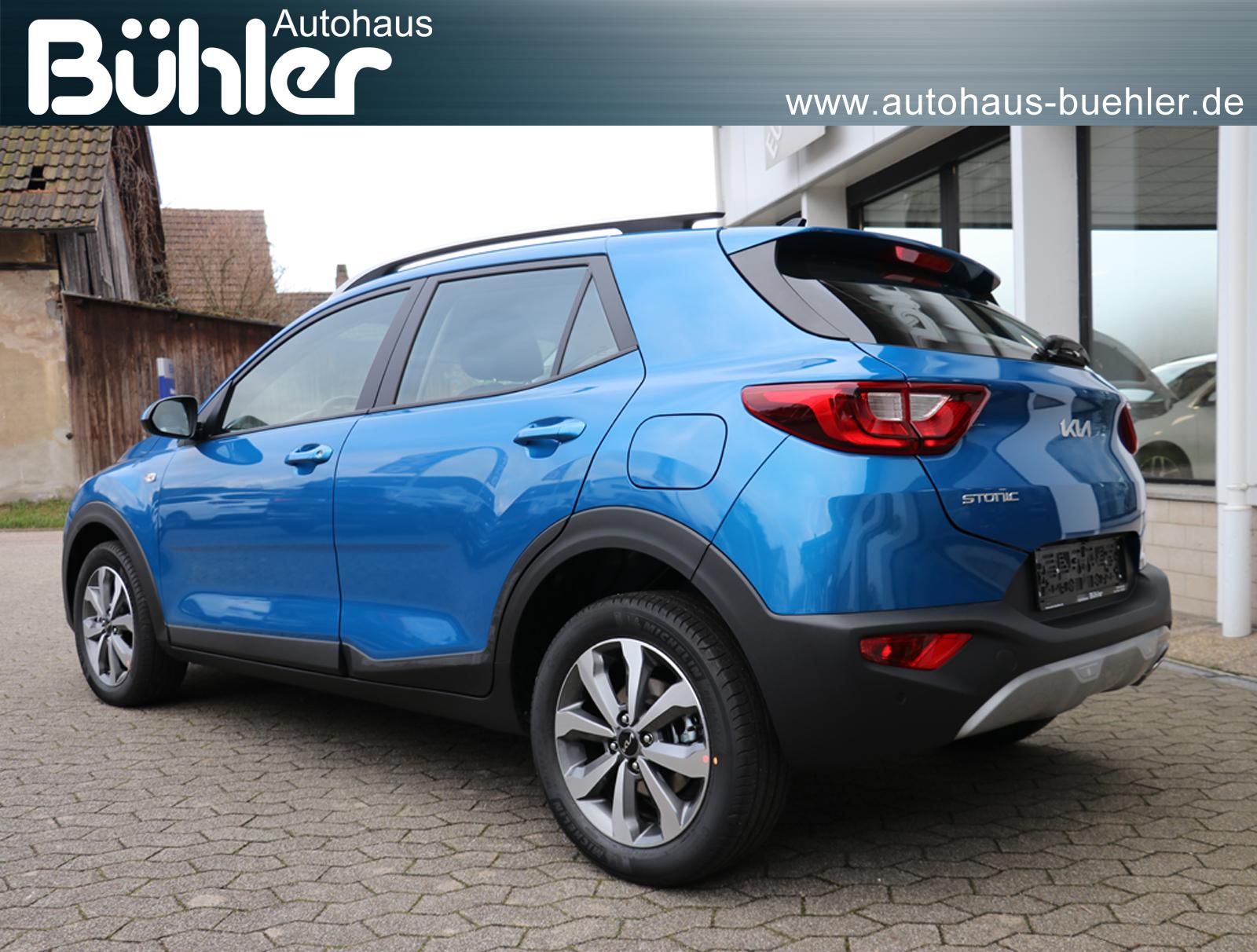 Kia Stonic 1.0 T-GDI DCT Automatik Vision - Bathysblau Metallic