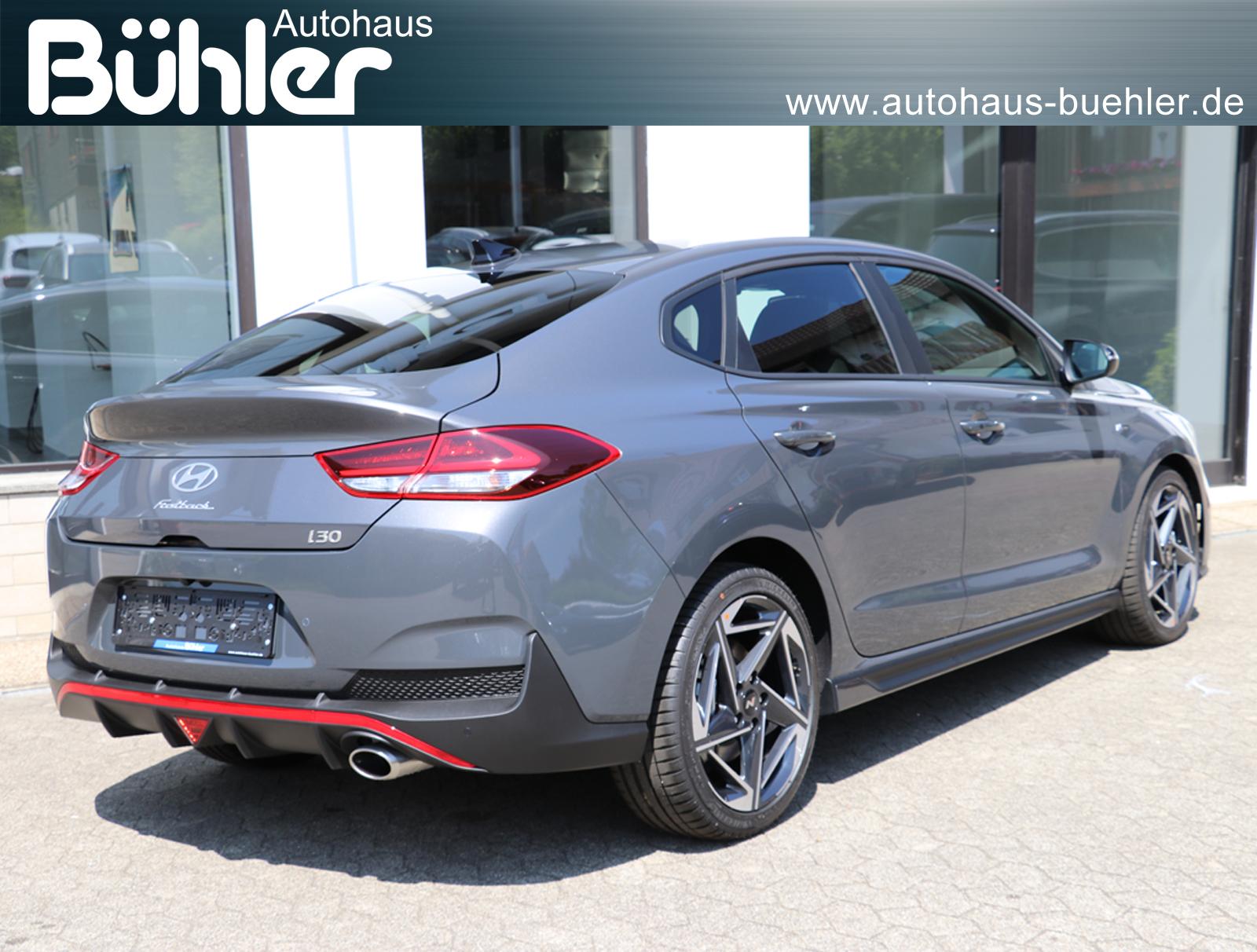 Hyundai i30 Fastback N Line - Ecotronic Gray Mineraleffekt