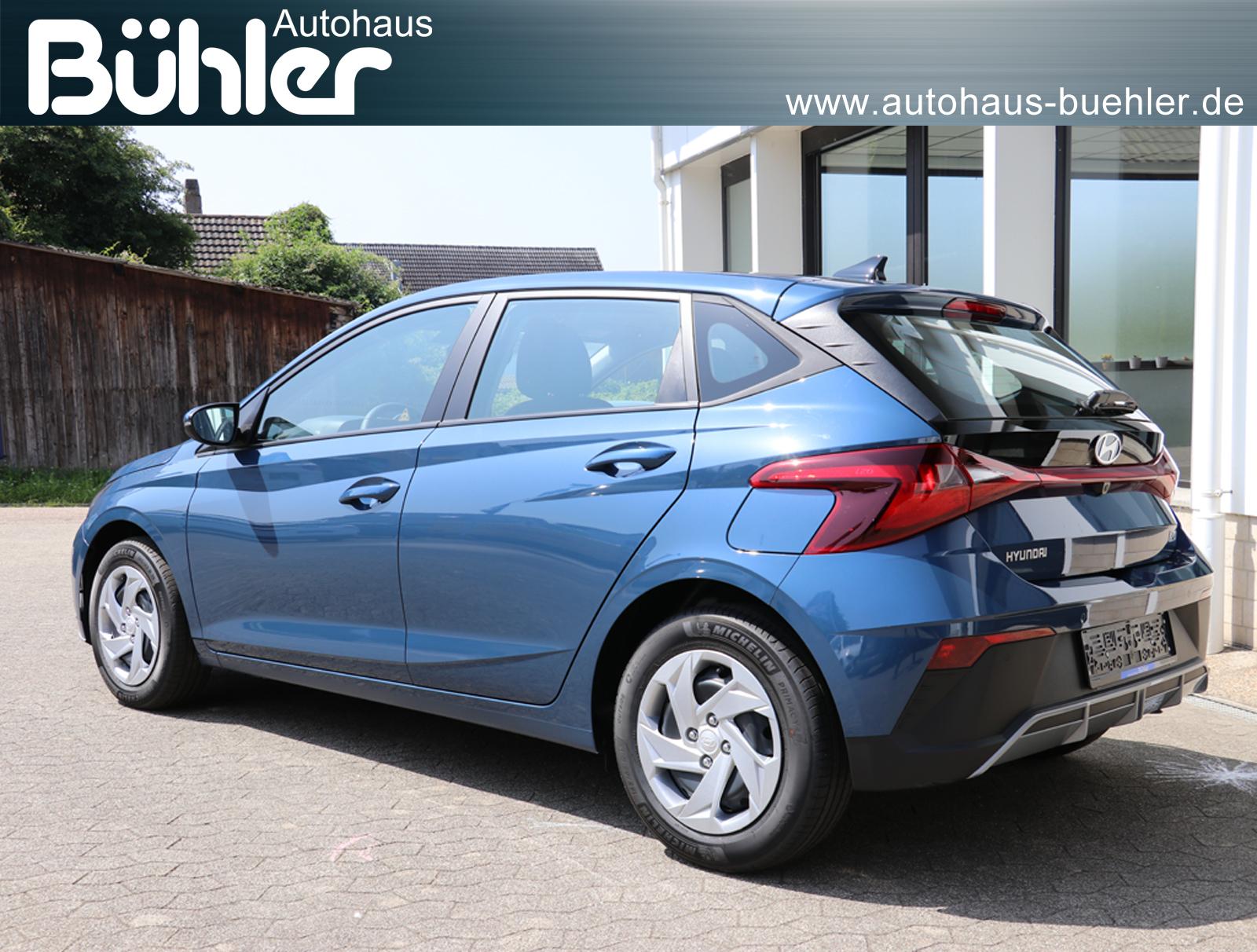 Hyundai i20 Select - Vibrant Blue Metallic