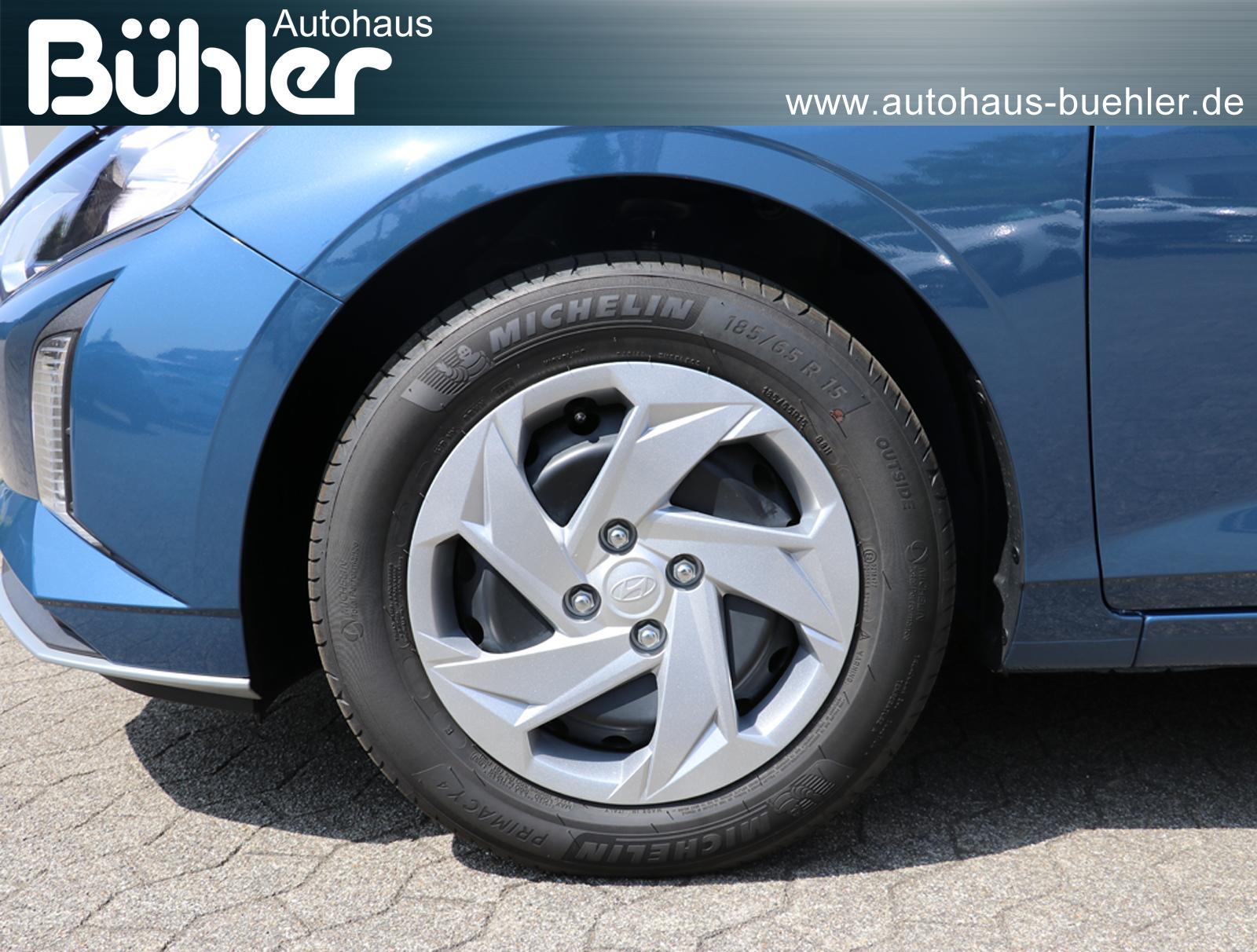 Hyundai i20 Select - Vibrant Blue Metallic
