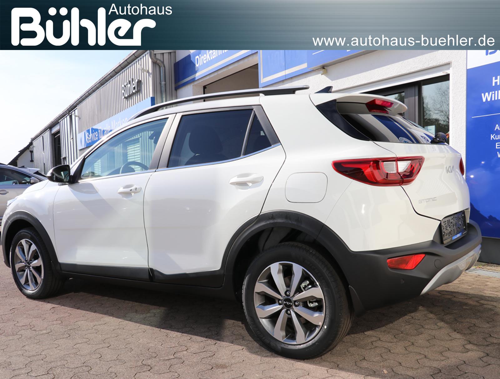Kia Stonic 1.2 Vision Plus - Schneeweiß