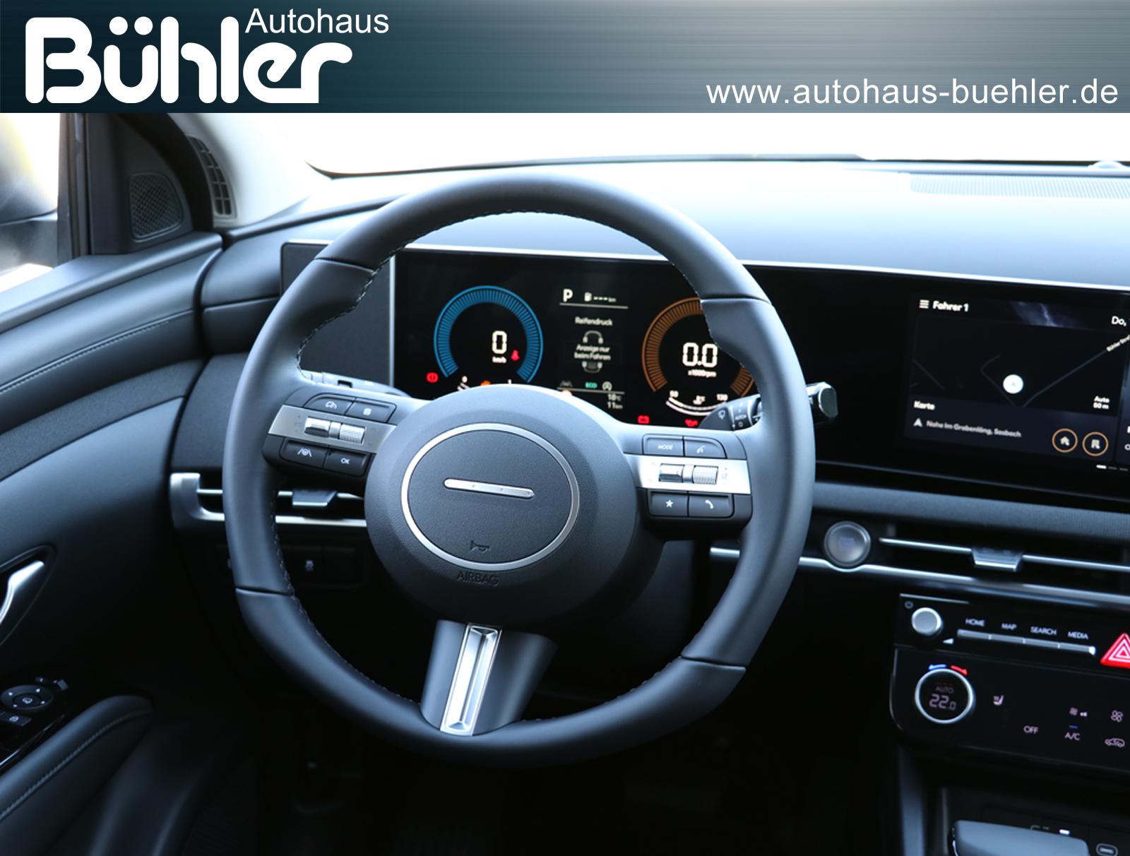 Hyundai Tucson 1.6 T-GDI DCT-Automatik Select - Interieur