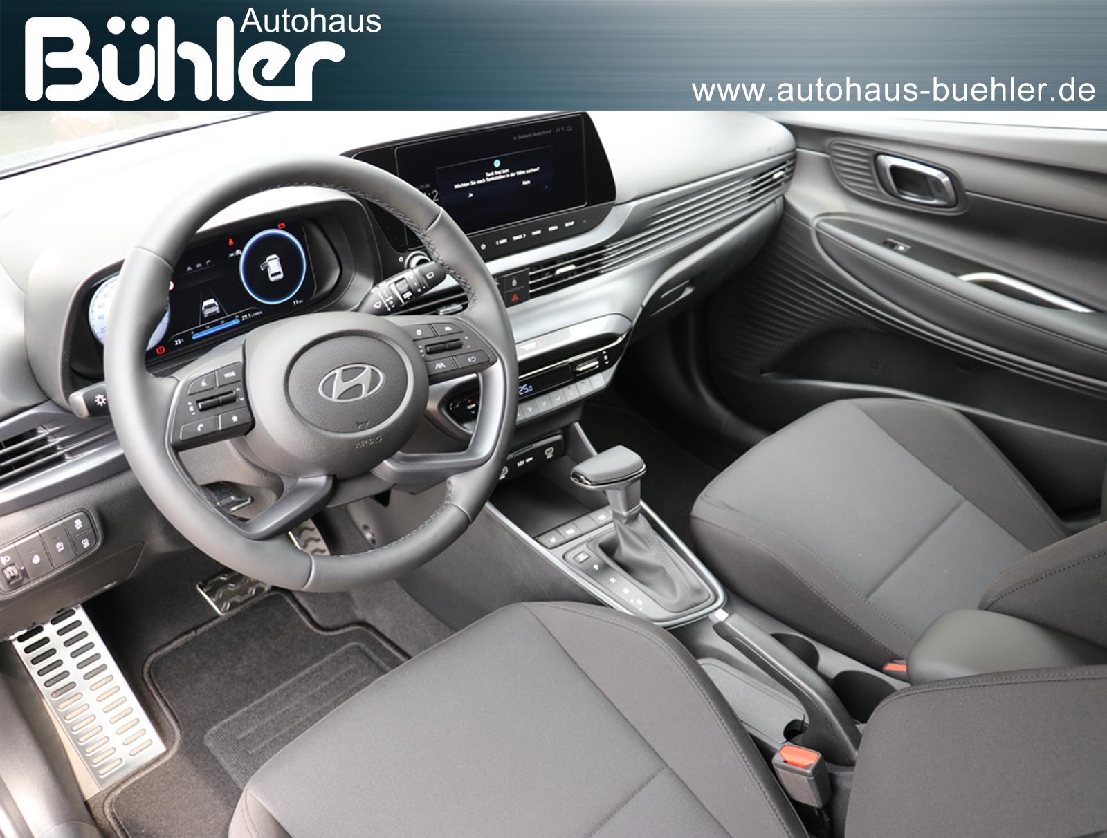 Hyundai Bayon 1.0 T-GDI DCT-Automatik Trend Plus - Meta Blue Mineraleffekt