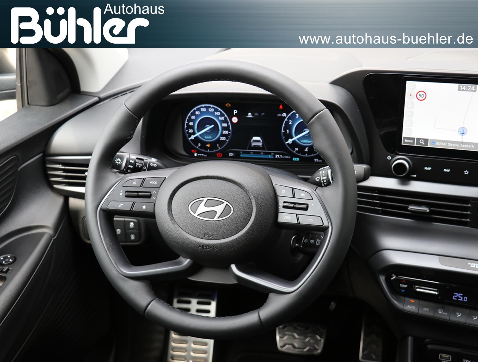 Hyundai Bayon 1.0 T-GDI DCT-Automatik Trend Plus - Meta Blue Mineraleffekt