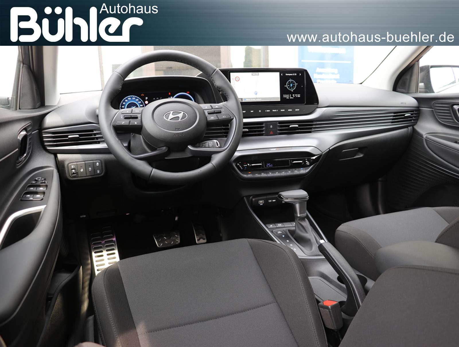 Hyundai Bayon 1.0 T-GDI DCT-Automatik Trend Plus - Meta Blue Mineraleffekt