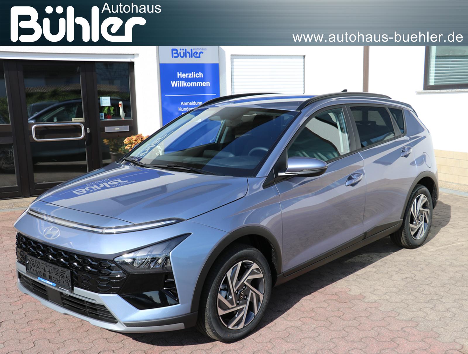 Hyundai Bayon 1.0 T-GDI DCT-Automatik Trend Plus - Meta Blue Mineraleffekt