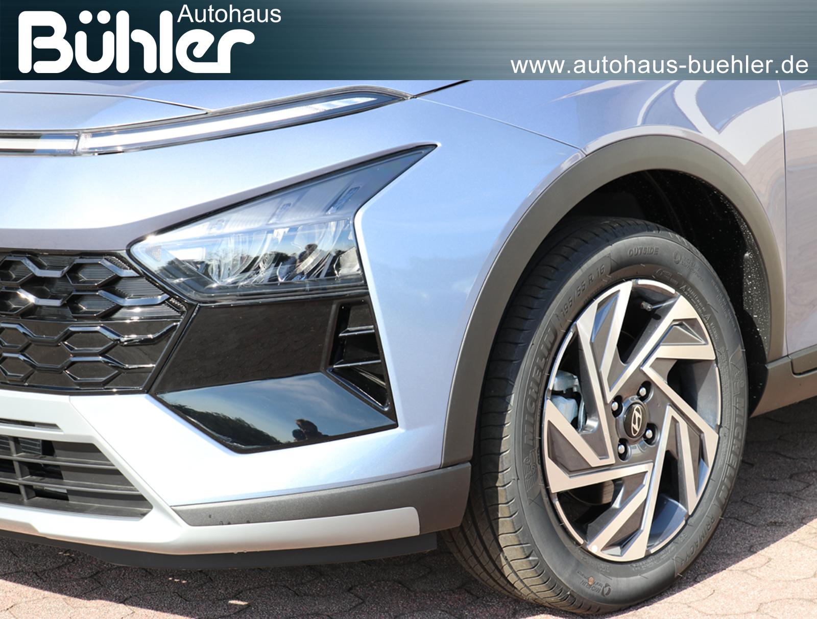 Hyundai Bayon 1.0 T-GDI DCT-Automatik Trend Plus - Meta Blue Mineraleffekt