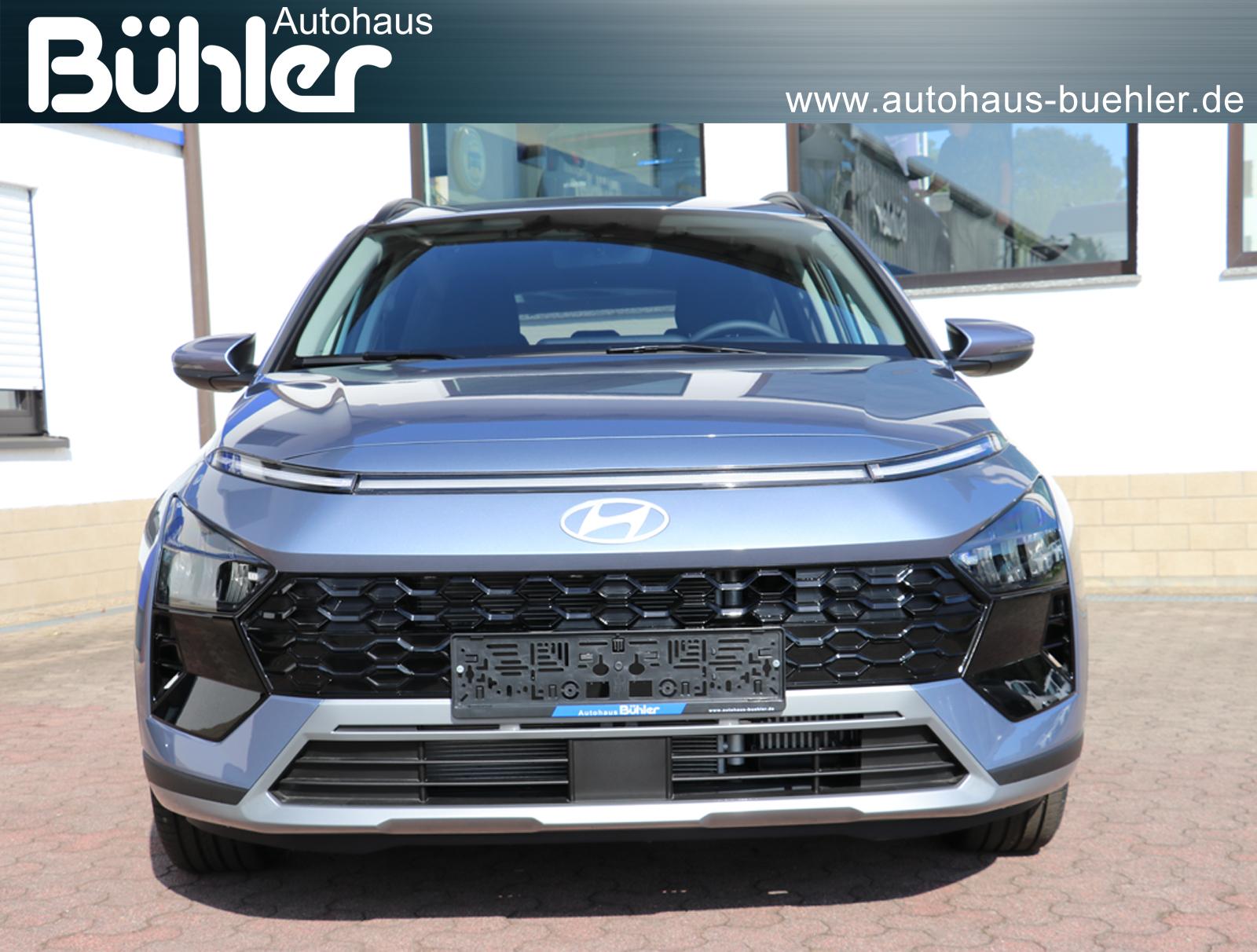 Hyundai Bayon 1.0 T-GDI DCT-Automatik Trend Plus - Meta Blue Mineraleffekt