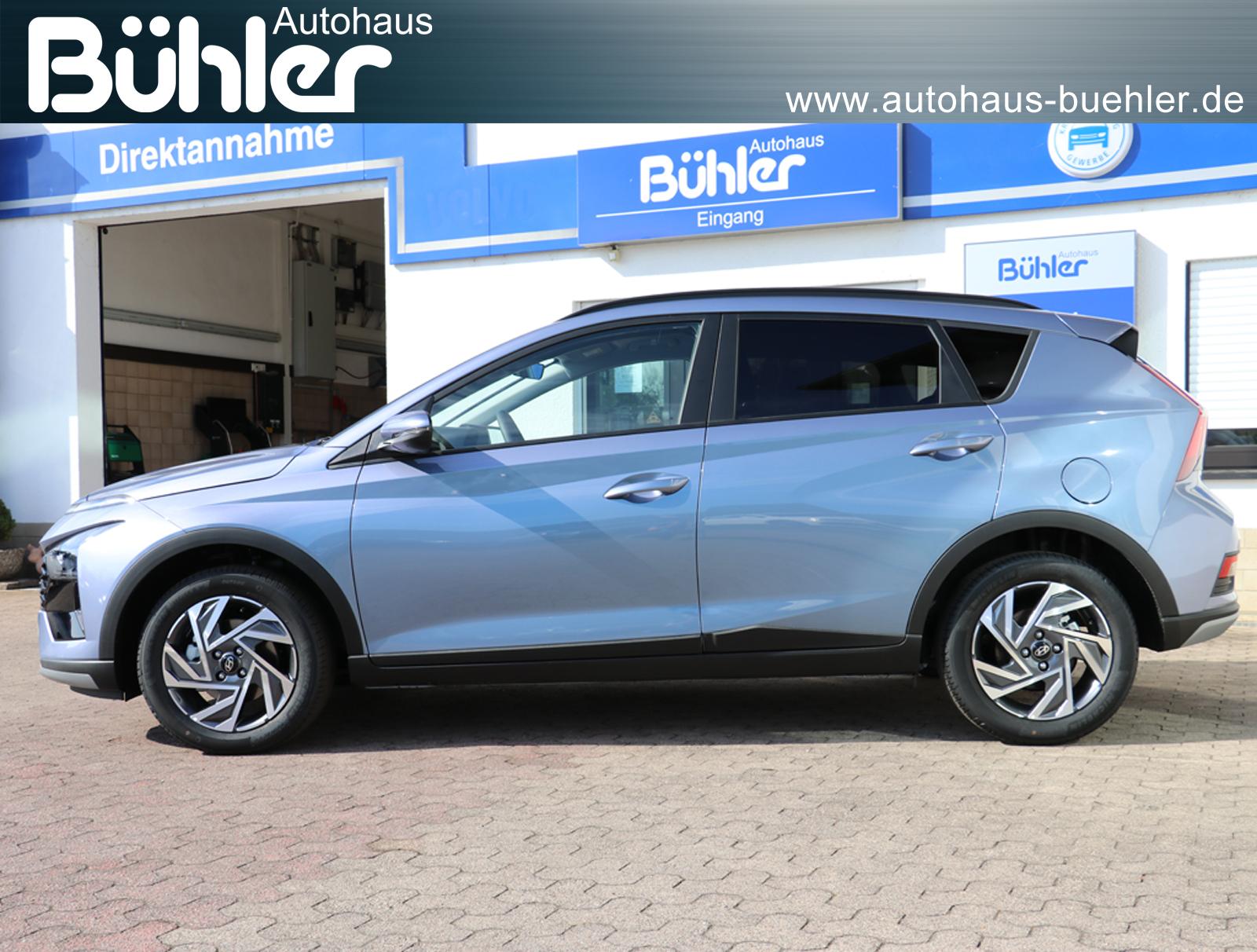 Hyundai Bayon 1.0 T-GDI DCT-Automatik Trend Plus - Meta Blue Mineraleffekt