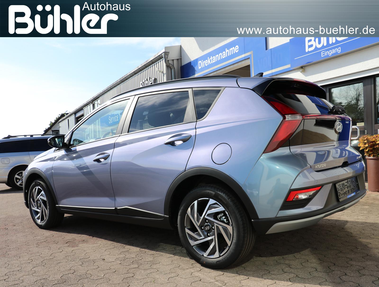 Hyundai Bayon 1.0 T-GDI DCT-Automatik Trend Plus - Meta Blue Mineraleffekt