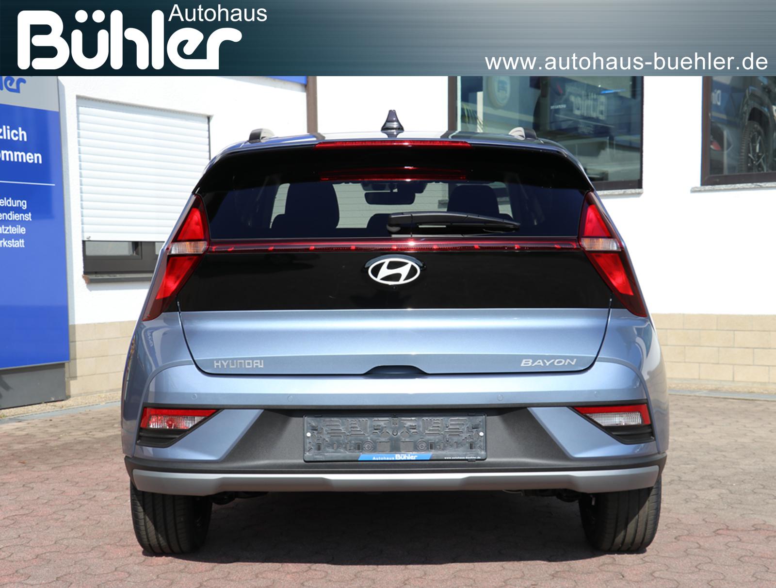 Hyundai Bayon 1.0 T-GDI DCT-Automatik Trend Plus - Meta Blue Mineraleffekt