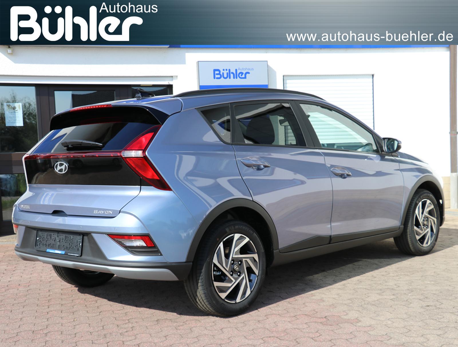 Hyundai Bayon 1.0 T-GDI DCT-Automatik Trend Plus - Meta Blue Mineraleffekt