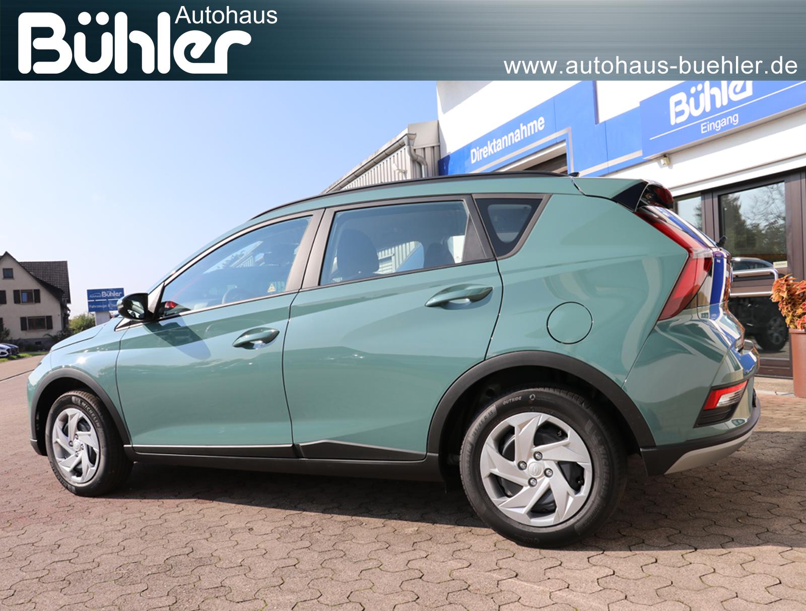 Hyundai Bayon 1.0 T-GDI DCT Automatik Select - Mangrove Green