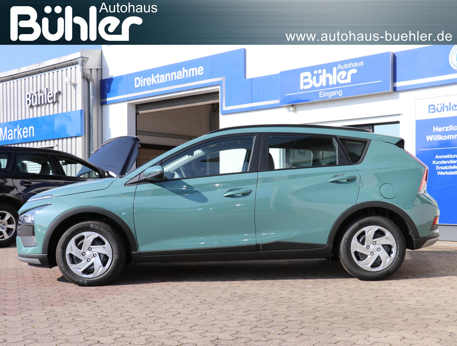 Hyundai Bayon 1.0 T-GDI DCT Automatik Select - Mangrove Green