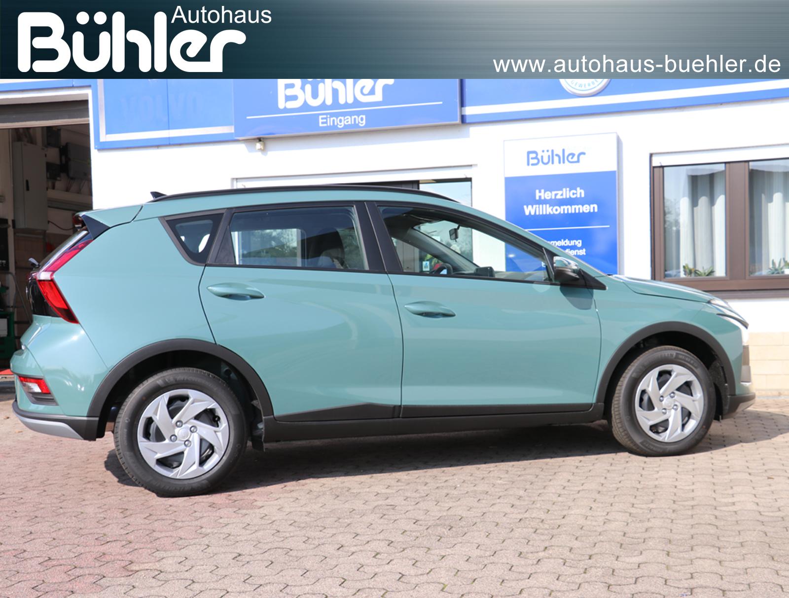 Hyundai Bayon 1.0 T-GDI DCT Automatik Select - Mangrove Green