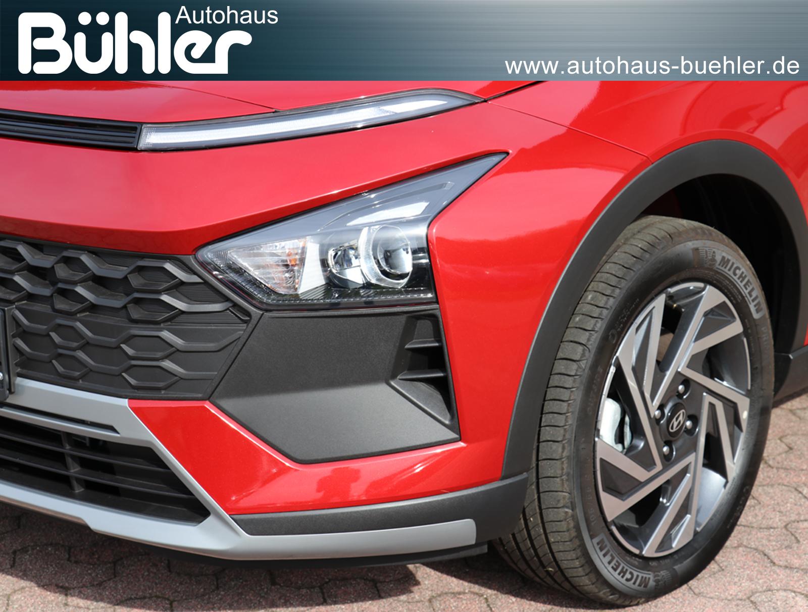 Hyundai Bayon 1.0 T-GDI DCT Automatik Select - Dragon Red Metallic