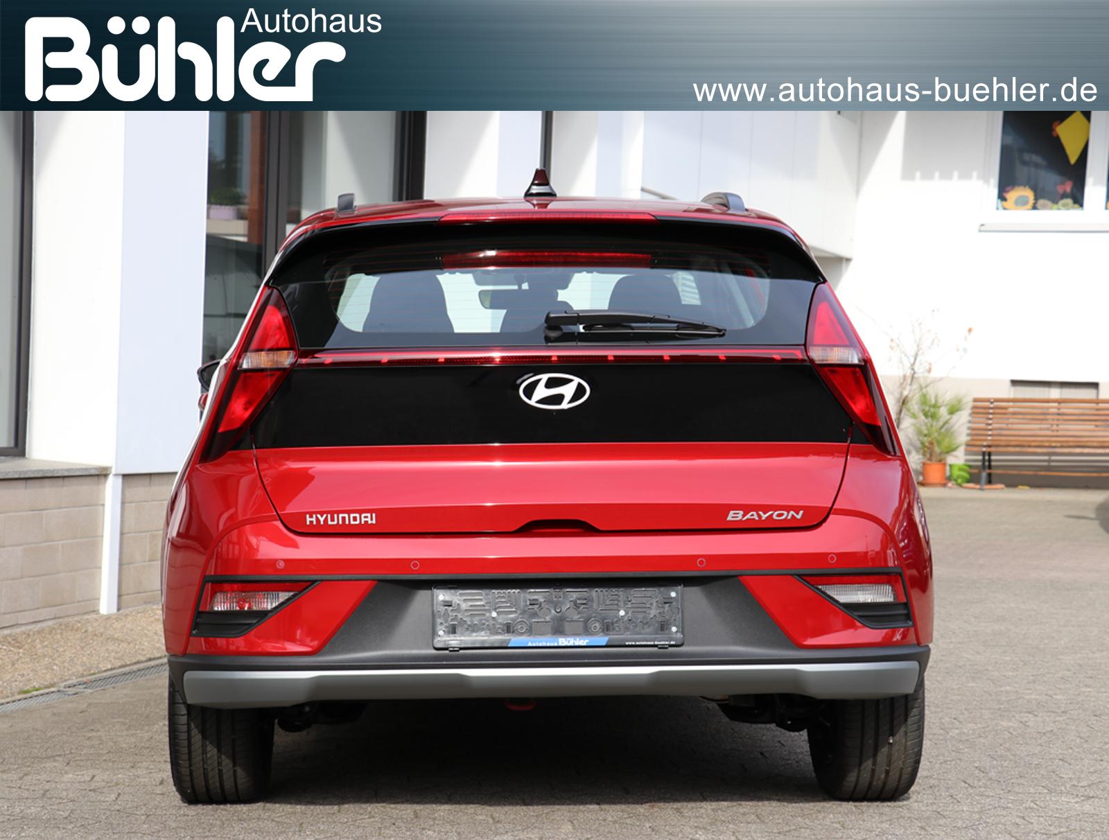 Hyundai Bayon 1.0 T-GDI DCT Automatik Select - Dragon Red Metallic