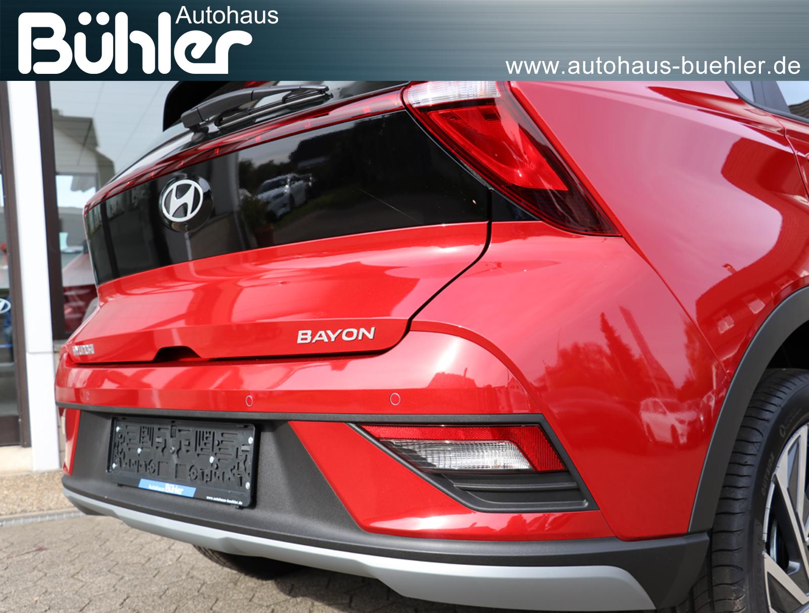 Hyundai Bayon 1.0 T-GDI DCT Automatik Select - Dragon Red Metallic