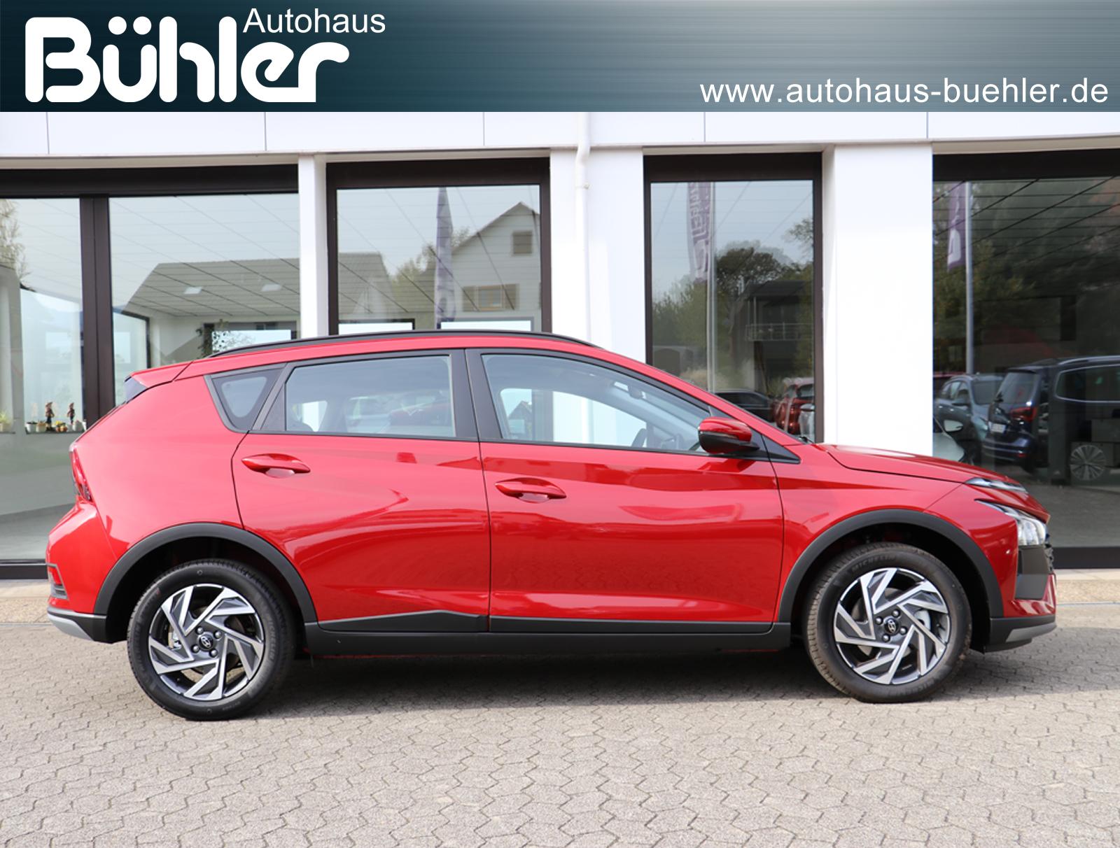 Hyundai Bayon 1.0 T-GDI DCT Automatik Select - Dragon Red Metallic
