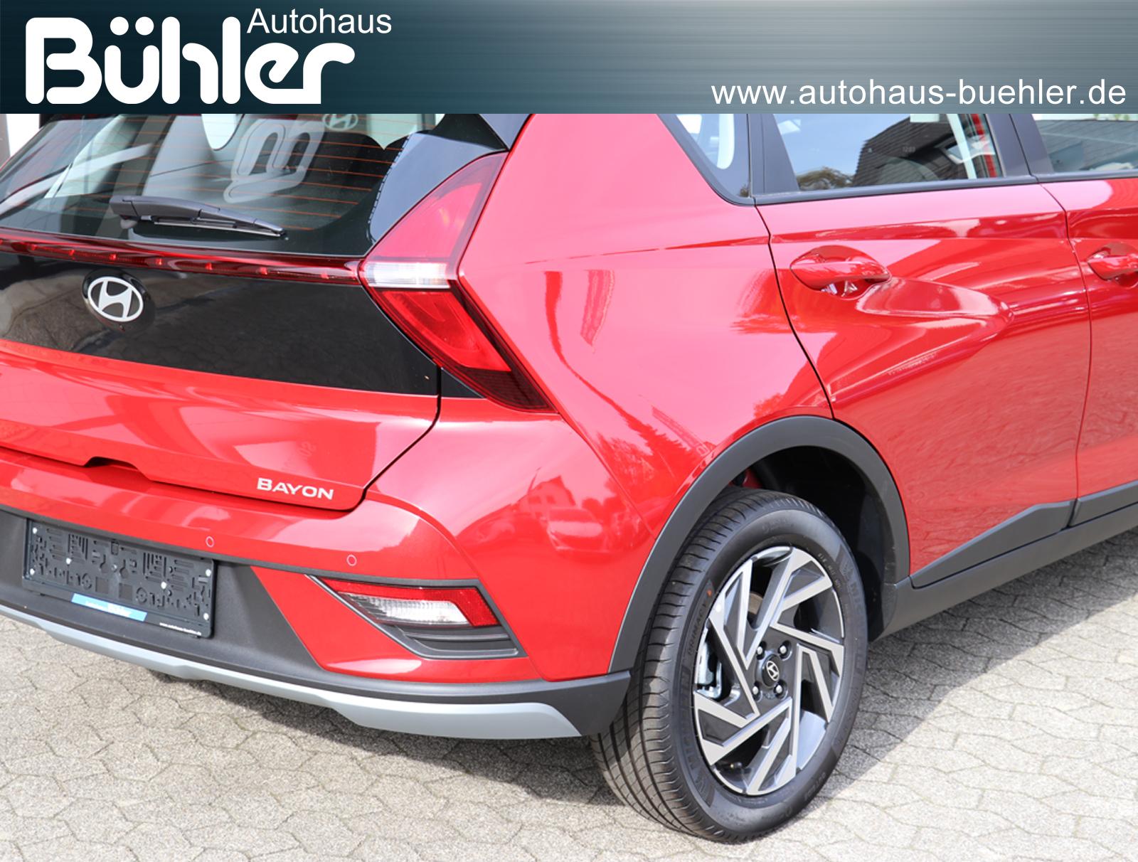 Hyundai Bayon 1.0 T-GDI DCT Automatik Select - Dragon Red Metallic