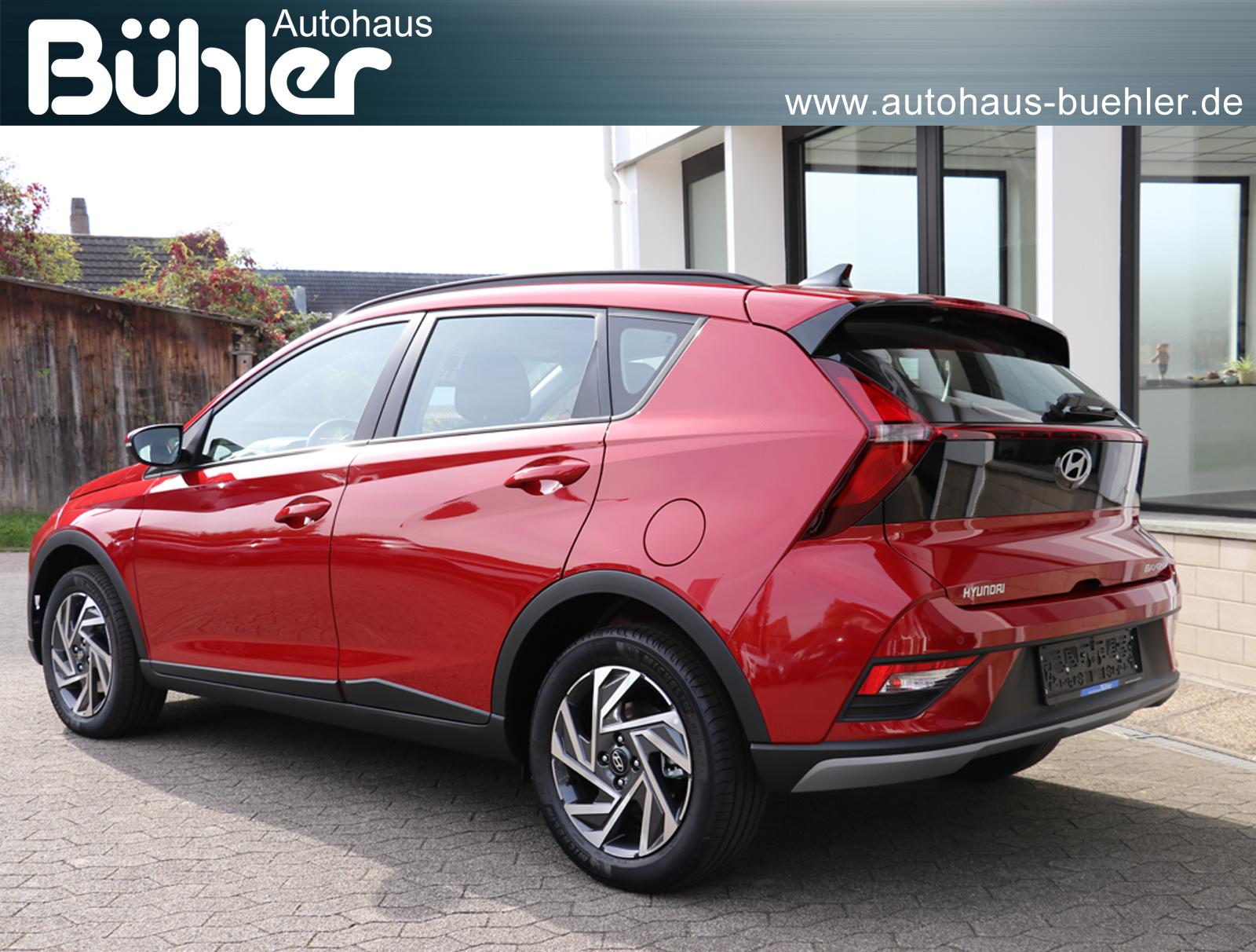 Hyundai Bayon 1.0 T-GDI DCT Automatik Select - Dragon Red Metallic